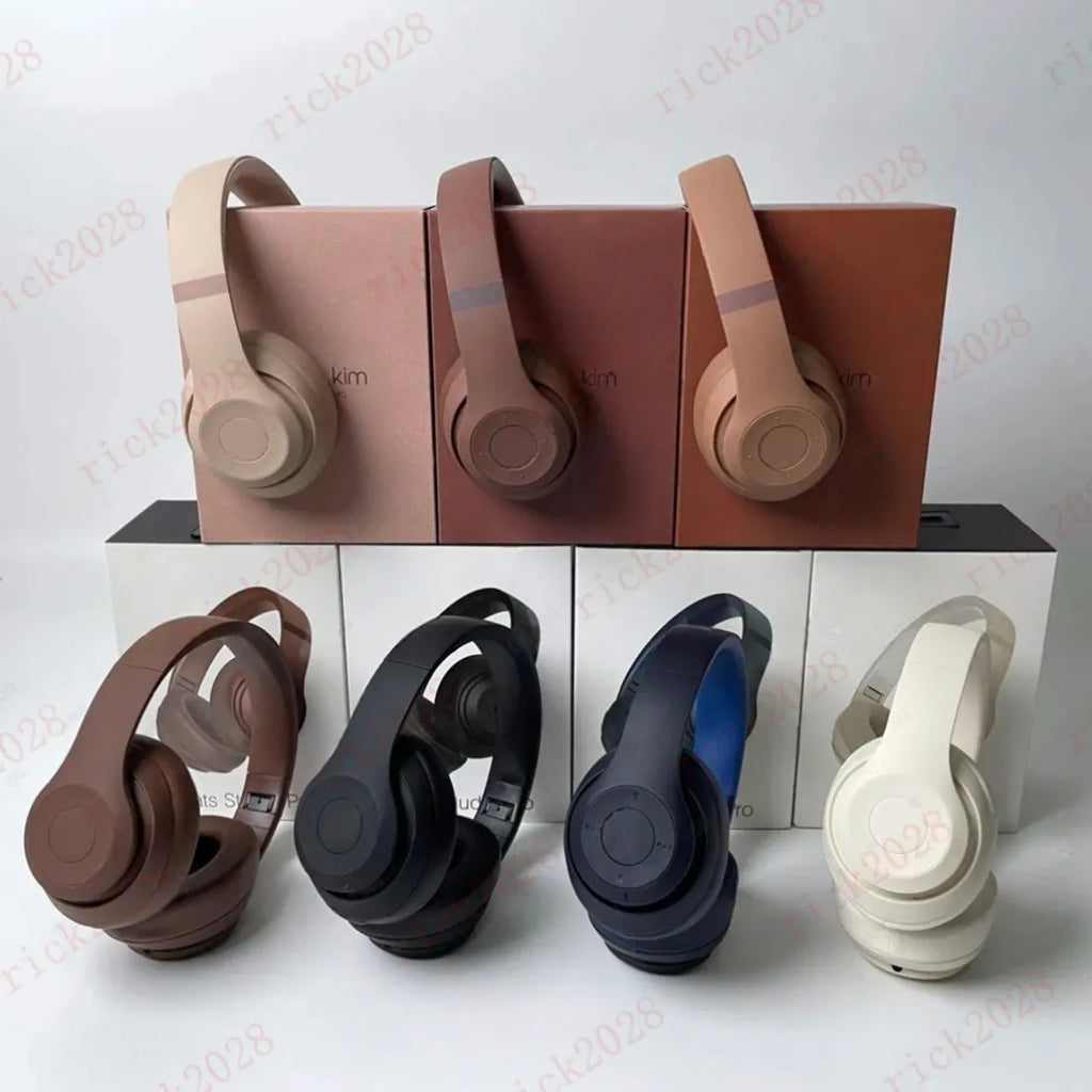 New Wireless Studio Pro Bluetooth Wireless Headphones Noise-Cancelling Headphones Magic Sound Recorder Pro Earphone Earbuds with Bag