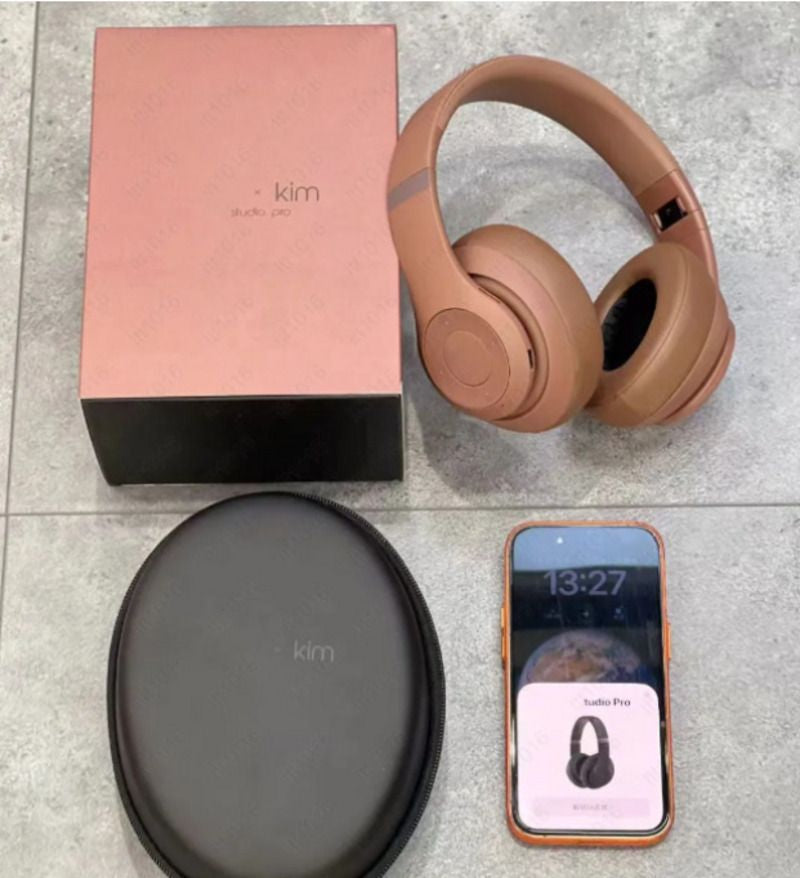 New Wireless Studio Pro Bluetooth Wireless Headphones Noise-Cancelling Headphones Magic Sound Recorder Pro Earphone Earbuds with Bag