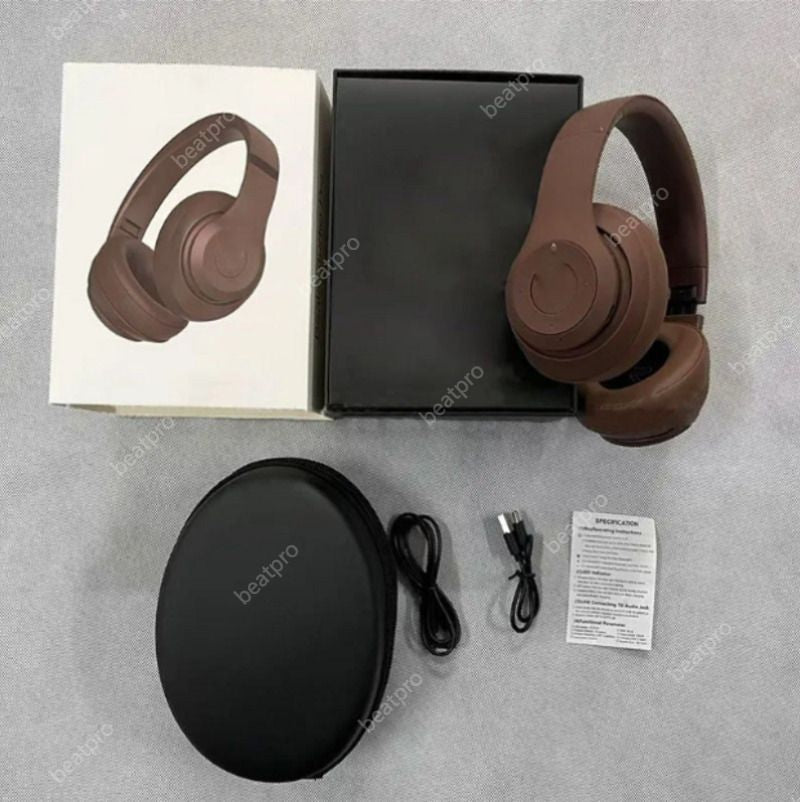 New Wireless Studio Pro Bluetooth Wireless Headphones Noise-Cancelling Headphones Magic Sound Recorder Pro Earphone Earbuds with Bag